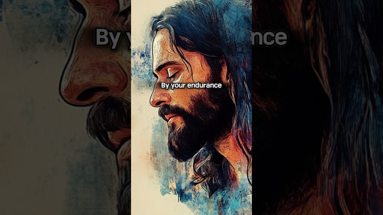 By your endurance you will gain your lives (Luke 21:17-19) #shorts