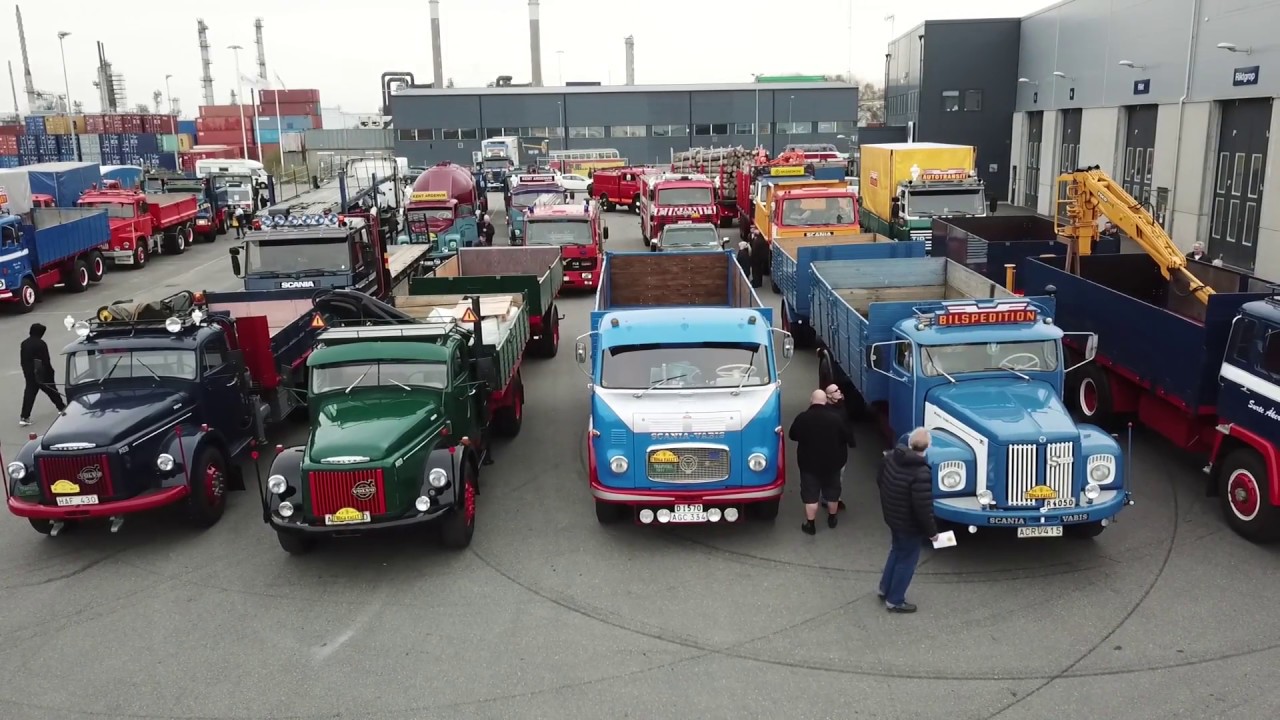 Tunga Rallyt Väst 2018 - Classic Trucks and Buses Tour