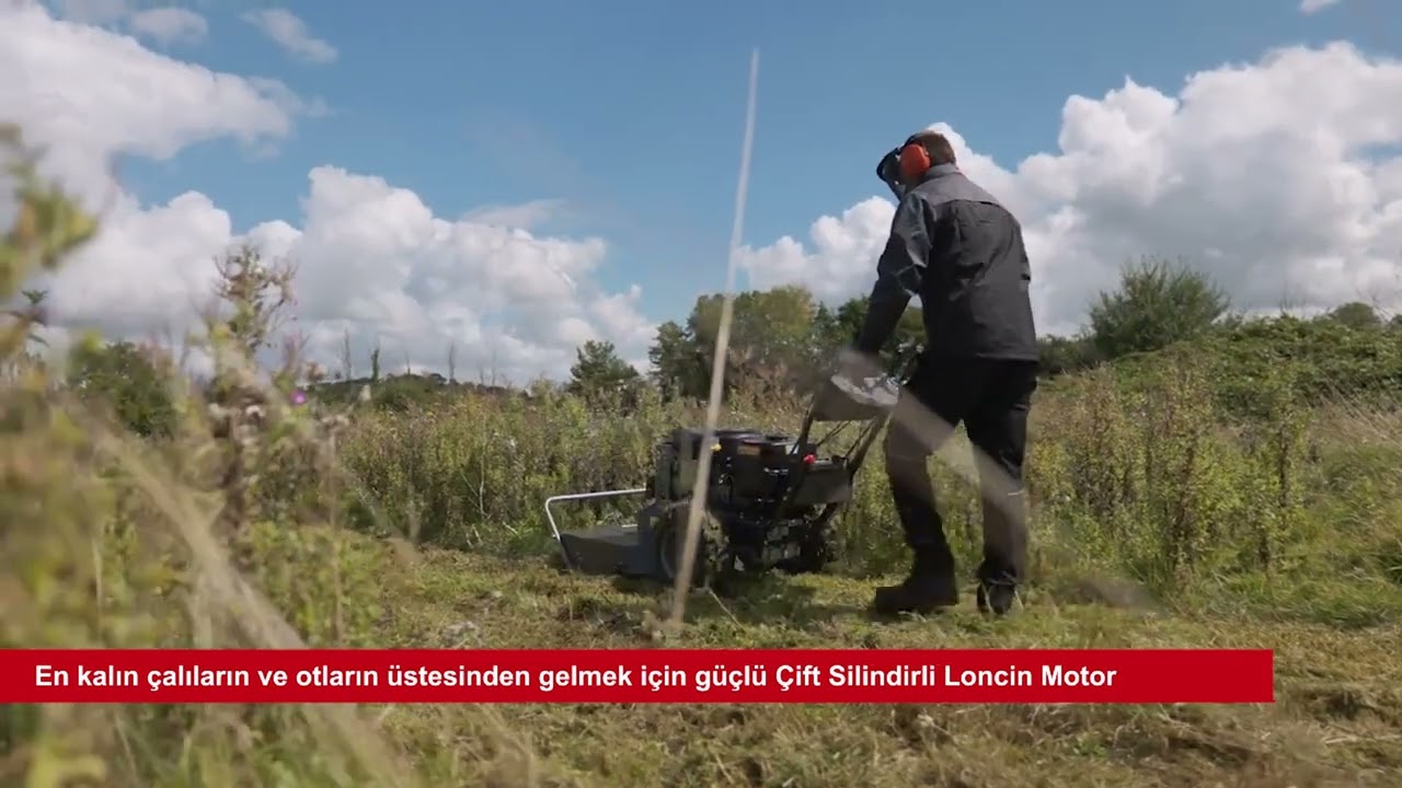 WEIBANG WBBC8623 Profesyonel Çalı ve Yabani Ot Parçalama Makinesi