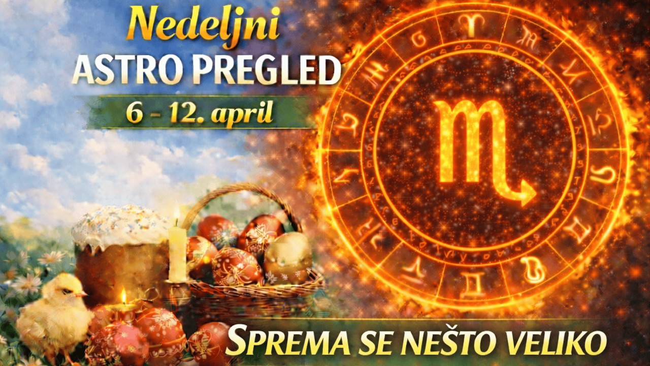 ♏ &Scaron;KORPIJA | 6&ndash;12. april 2026 | Oseća&scaron; li? Sprema se ne&scaron;to veliko