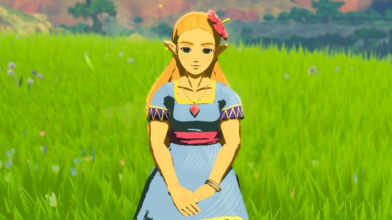 Playing BOTW as the PRINCESS!!