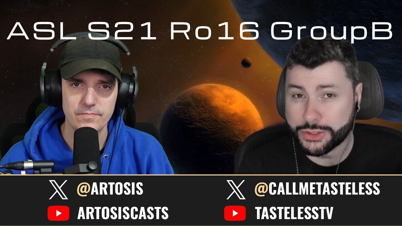 [ENG] ASL Season21 | Ro.16 Group B (Tastosis)