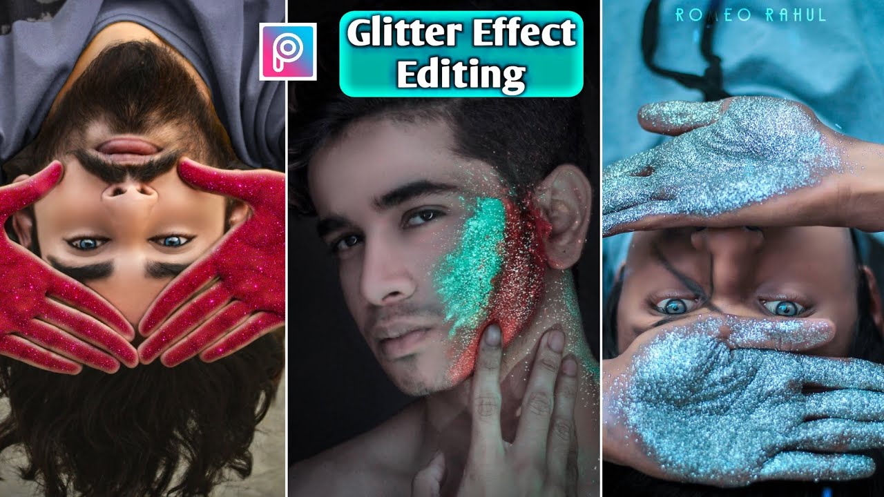 Glitter Effect New Concept Picsart In Hindi