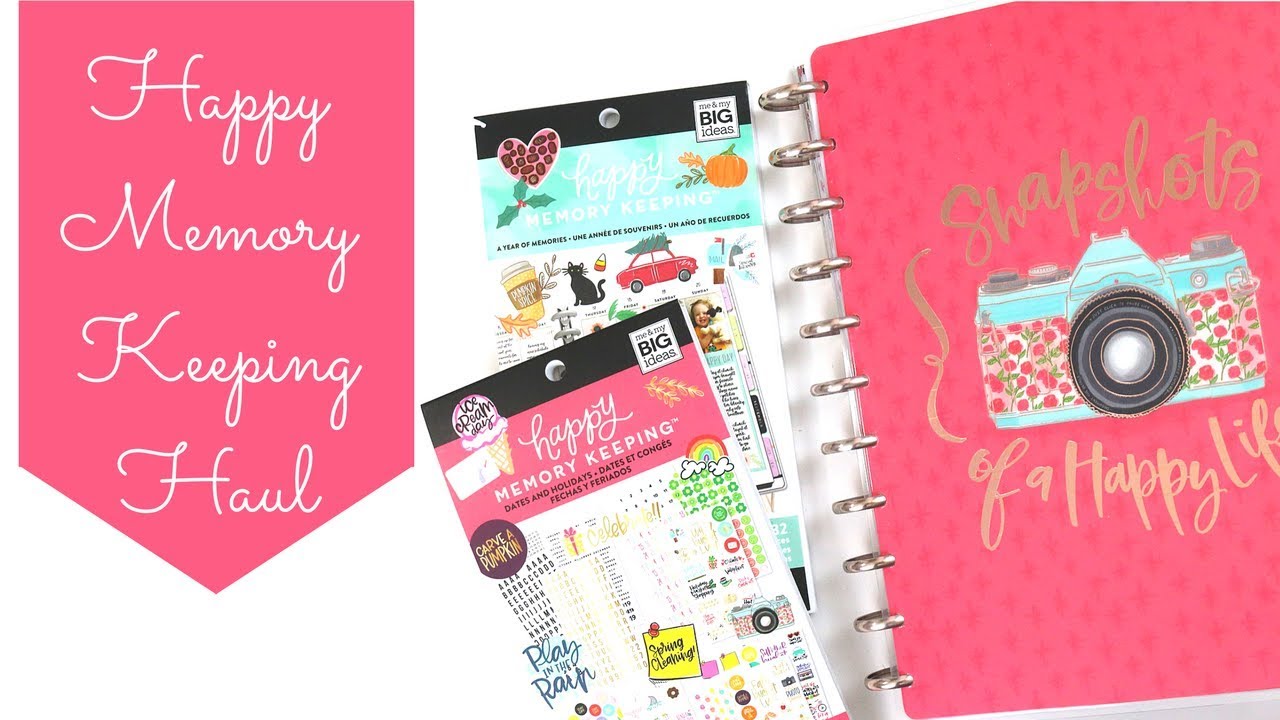 NEW Products: Happy Memory Keeping Line