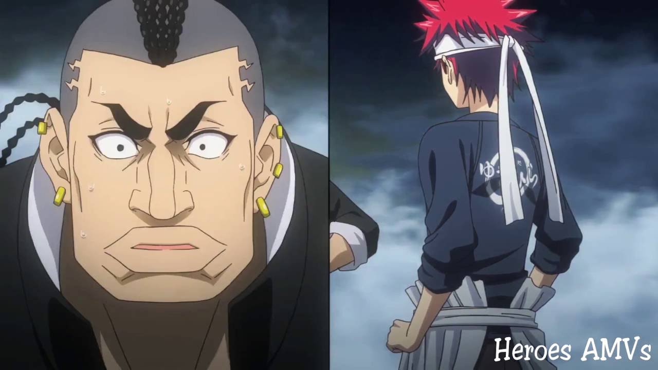 Shokugeki no Soma - Against the Sun [60fps 1080] FoodWar2