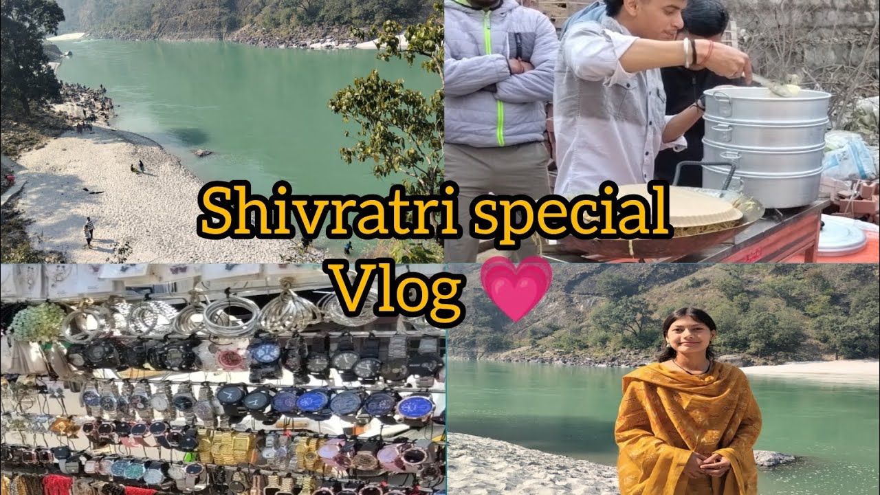 Shivratri special vlog 🩷💗 #shivratrispecial 