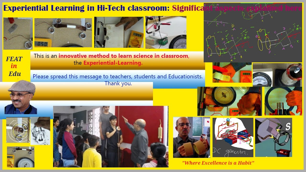 Experiential Learning  | IX, X, XI, XII,  PU |NEET,JEE-Main,CET| Sudheer Murthy | FeatInEdu