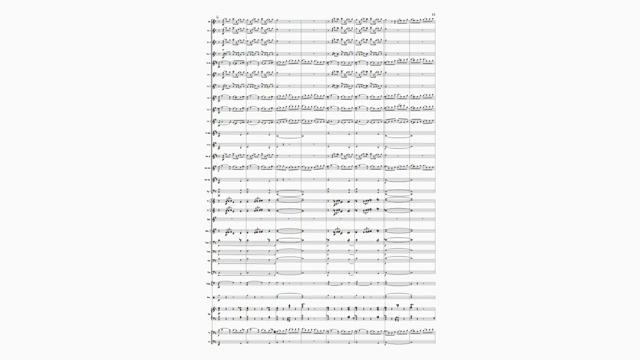 EINE VISION - Meine Jugend - Overture (Band Transcription)