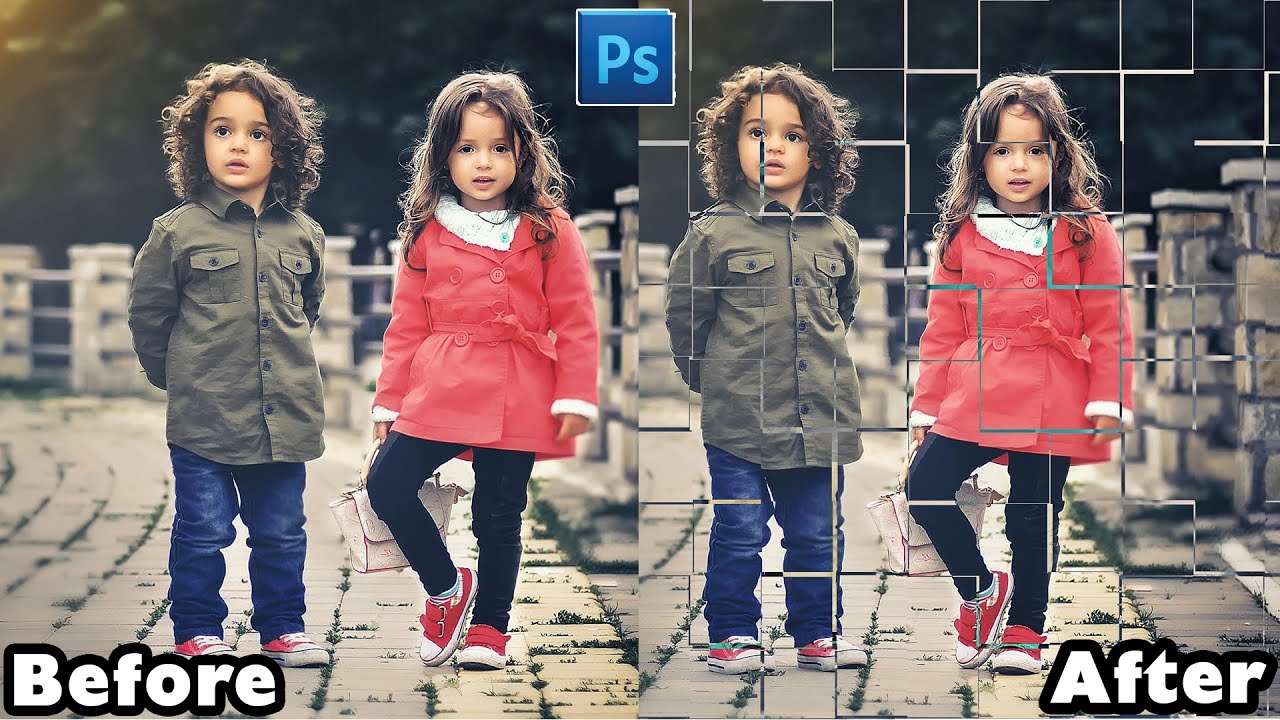 Make Tiles Effect In Photoshop
