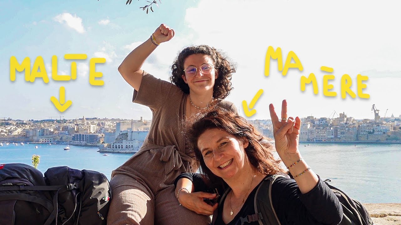 J'emmène maman à Malte (en train)
