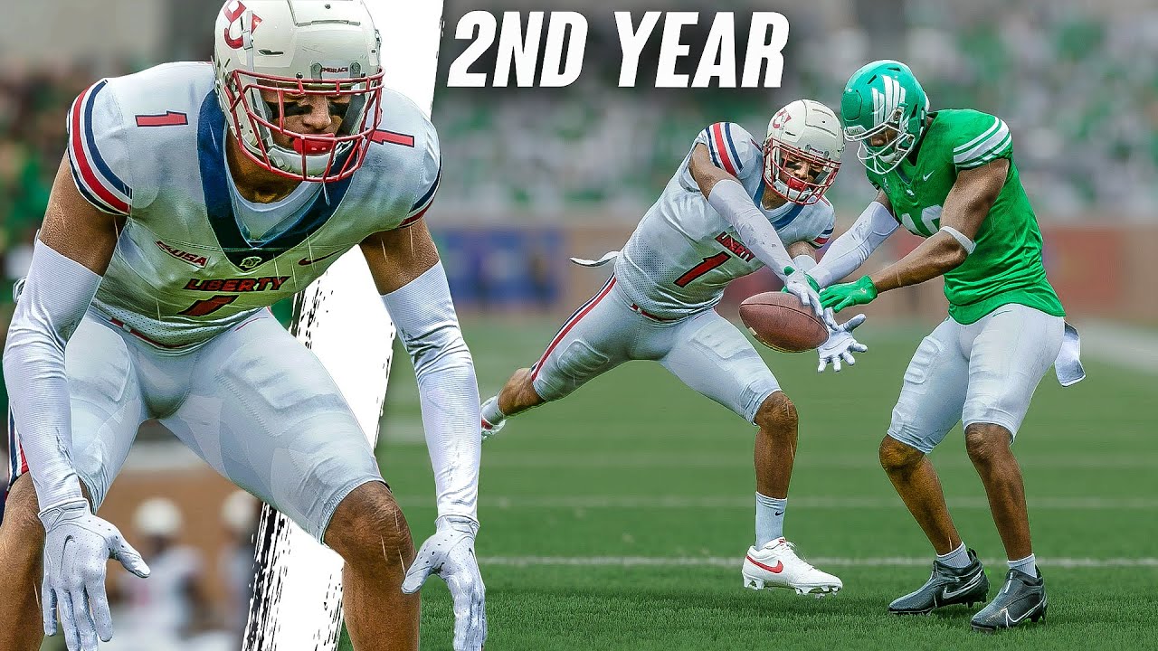 College Football 25 Road To Glory - RETURNING CORNERBACK For The Liberty Flames