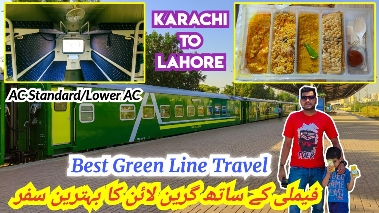 Perfect Family Journey on GREEN LINE Express | Karachi Sey Lahore *Yadgar Sufr* 😍