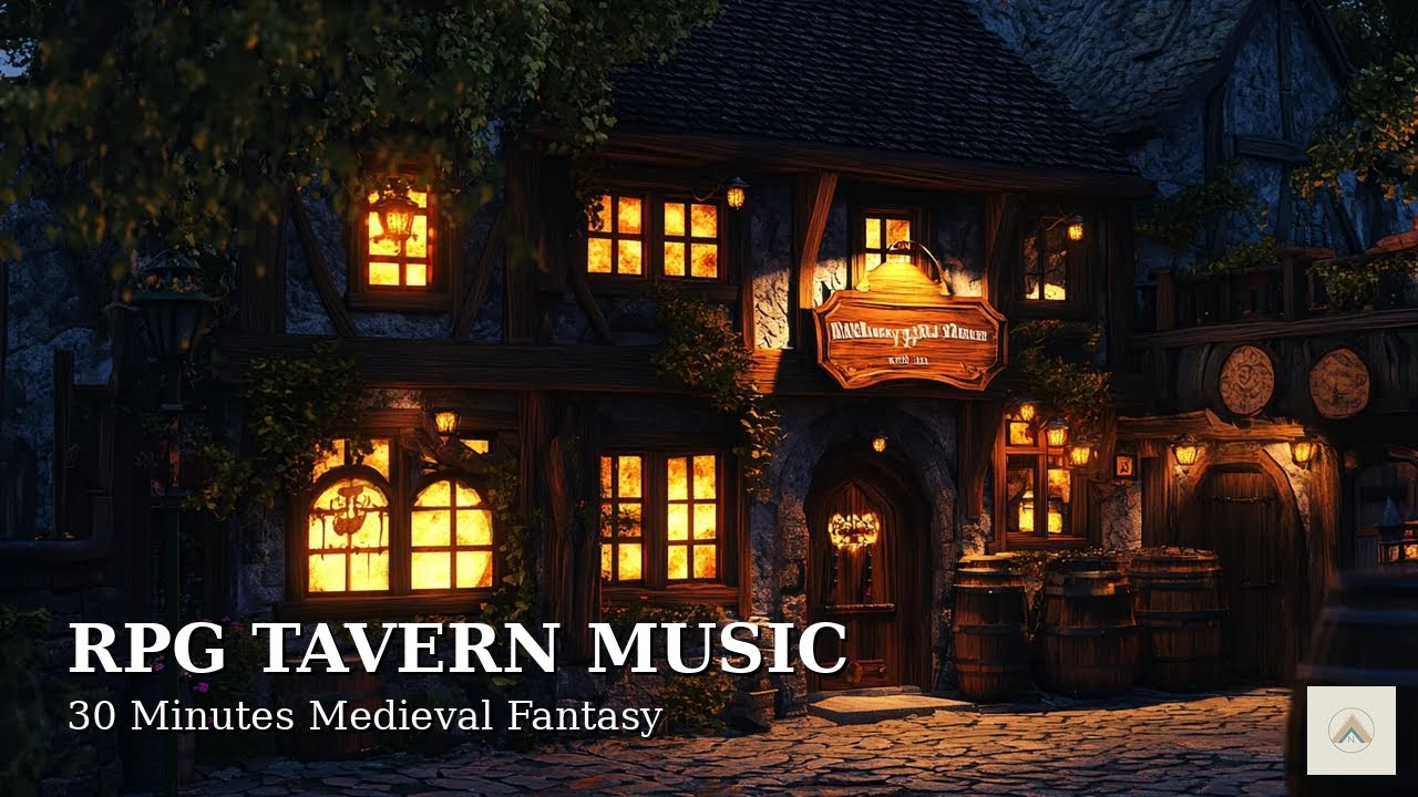 Fantasy RPG Tavern Music 🍺🎵 | 30 Minutes Medieval Fantasy Inn Ambience for Gaming & Relaxation