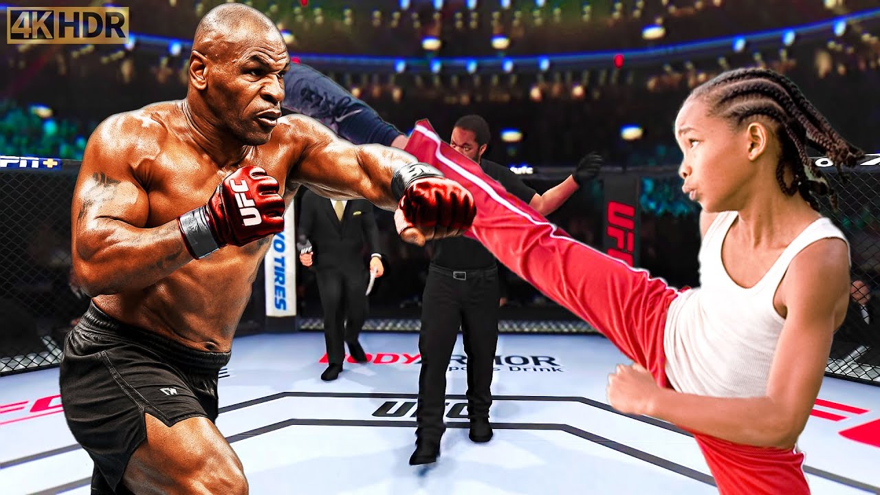 TRUE Mike Tyson vs. Karate Kid REMATCH | EA Sports UFC 5