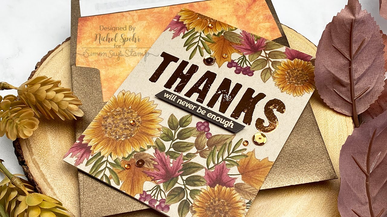 Foiled Toner Stamping: November 2020 Card Kit Inspiration