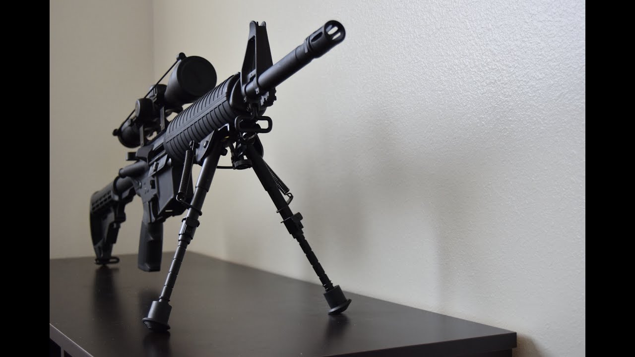 Harris Style Bipod Adapter Installation