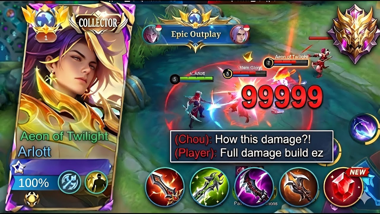 THIS ARLOTT BUILD CARRIES THE WHOLE TEAM 1V5 LOL