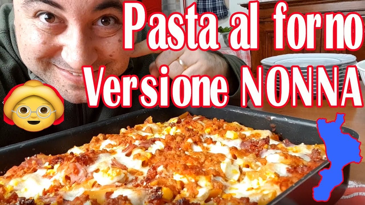Pasta al Forno Calabrese - Versione della Nonna con Soppressata e senza Besciamella