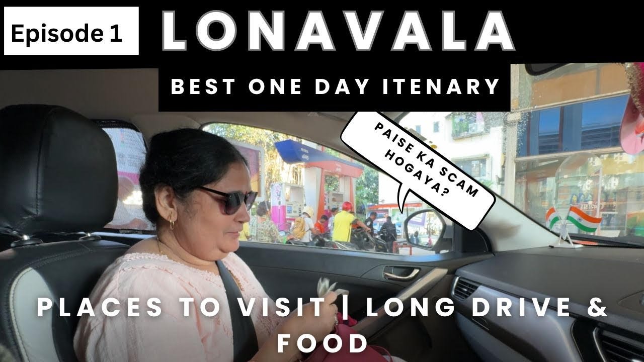Lonavala Vlog  | Best  itinerary for one day Trip | Lonavala Tourist Places | Mother & Son  trip.