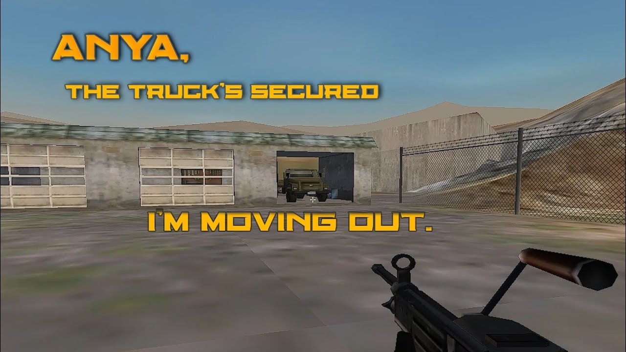 Anya,the truck is secured | 1st mission of IGI COUNTER STRIKE | Let's see what's happens next 