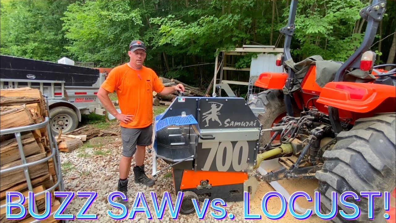 Balfour Samurai Buzz Saw vs. Black Locust Firewood #62