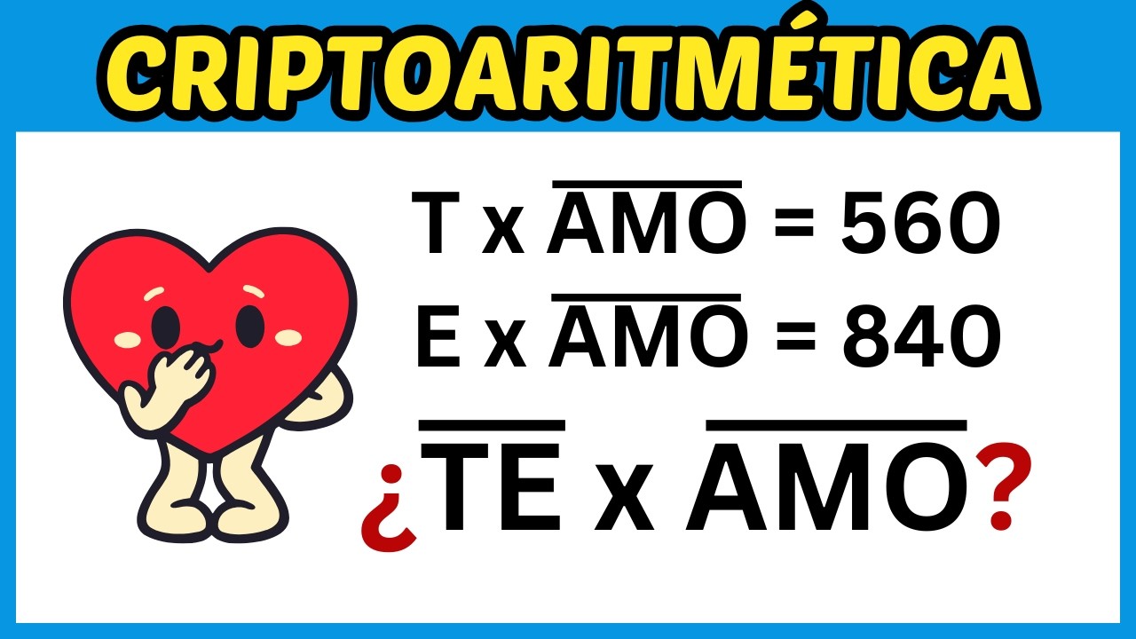 Románticos Problemas de Criptoaritmética Para Ti💘