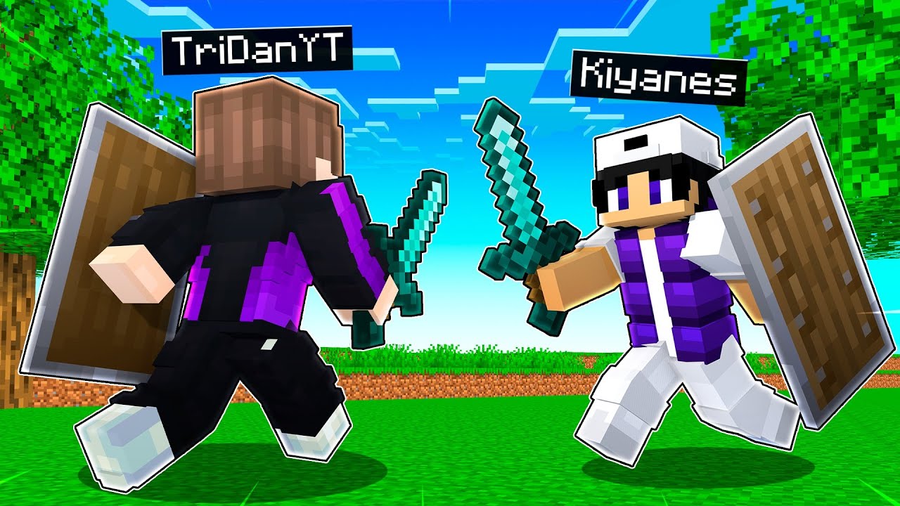 KIYANES vs TRIDAN PVP KAMPF (MINECRAFT HELDEN 2 TRAINING)