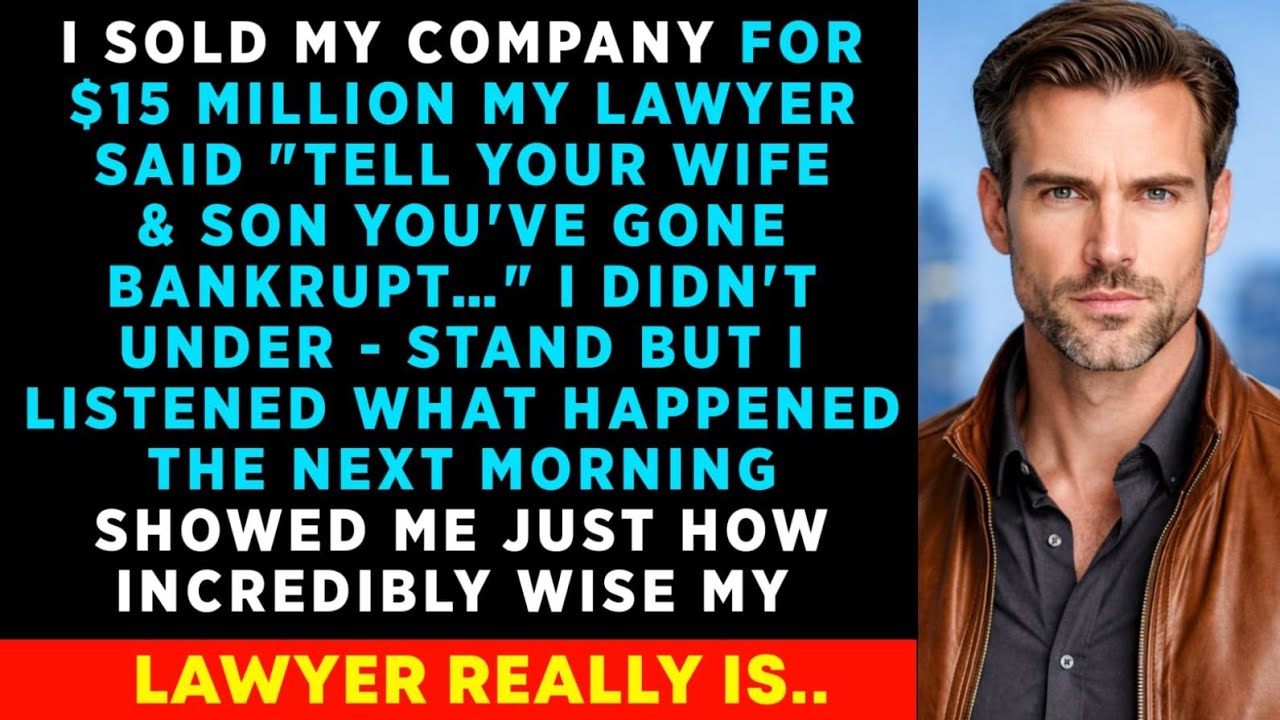 Don't Tell Your WIFE About Your $13M Company, My Lawyer Begged Me - Next Morning He Showed Something