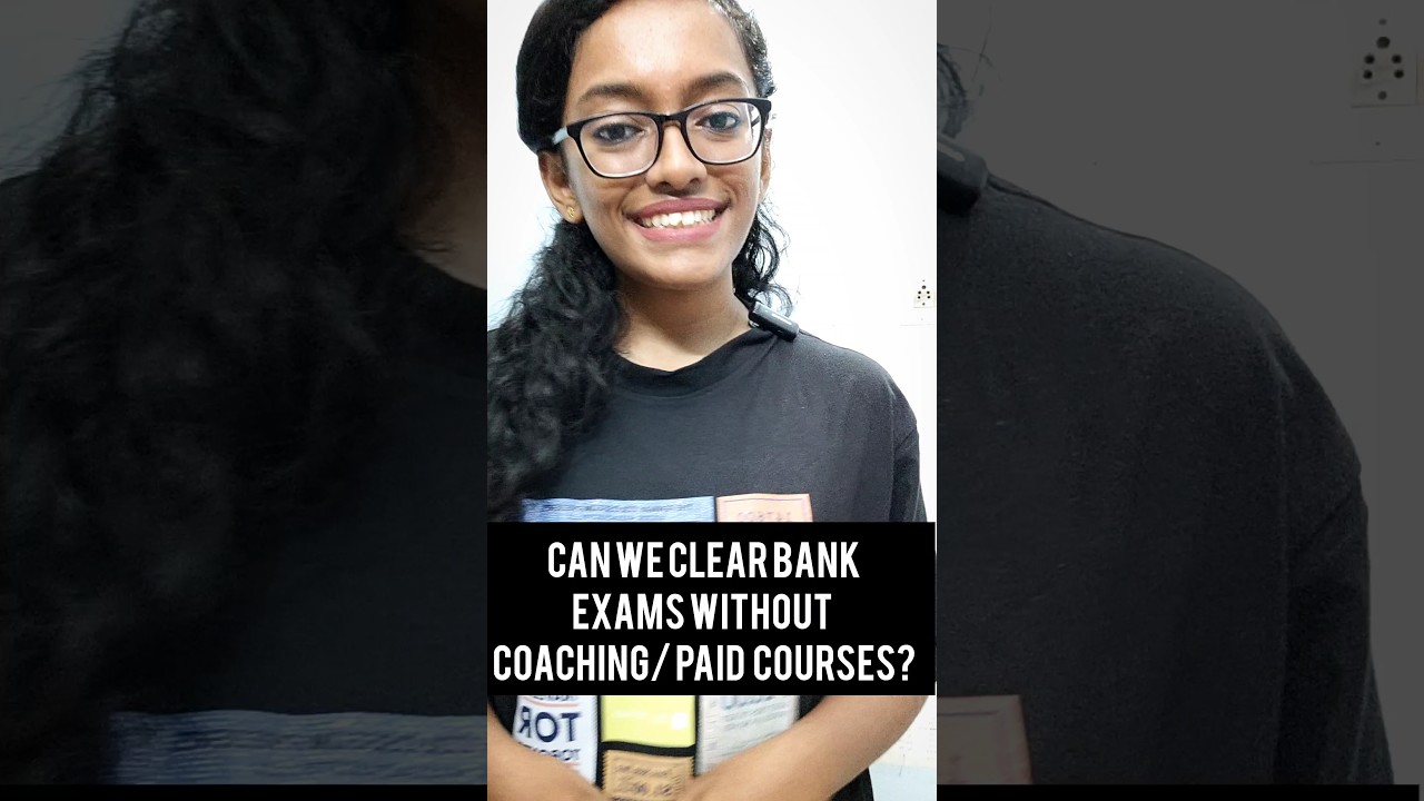 Can BANK EXAMS be cleared with FREE Sources/ without coaching? #ibps #rrbpo #bankexam #rrbpo #ibpspo