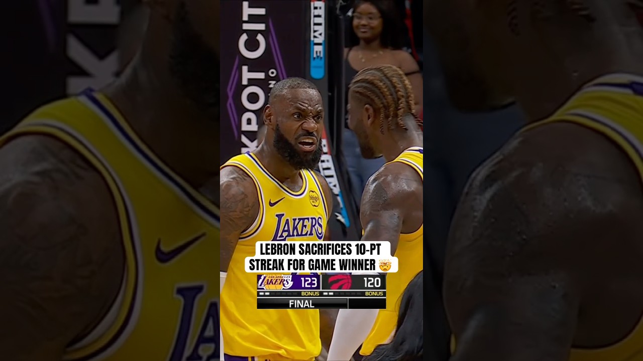 LEBRON PASSES IT TO RUI FOR THE GAME WINNER WOW 😱🔥