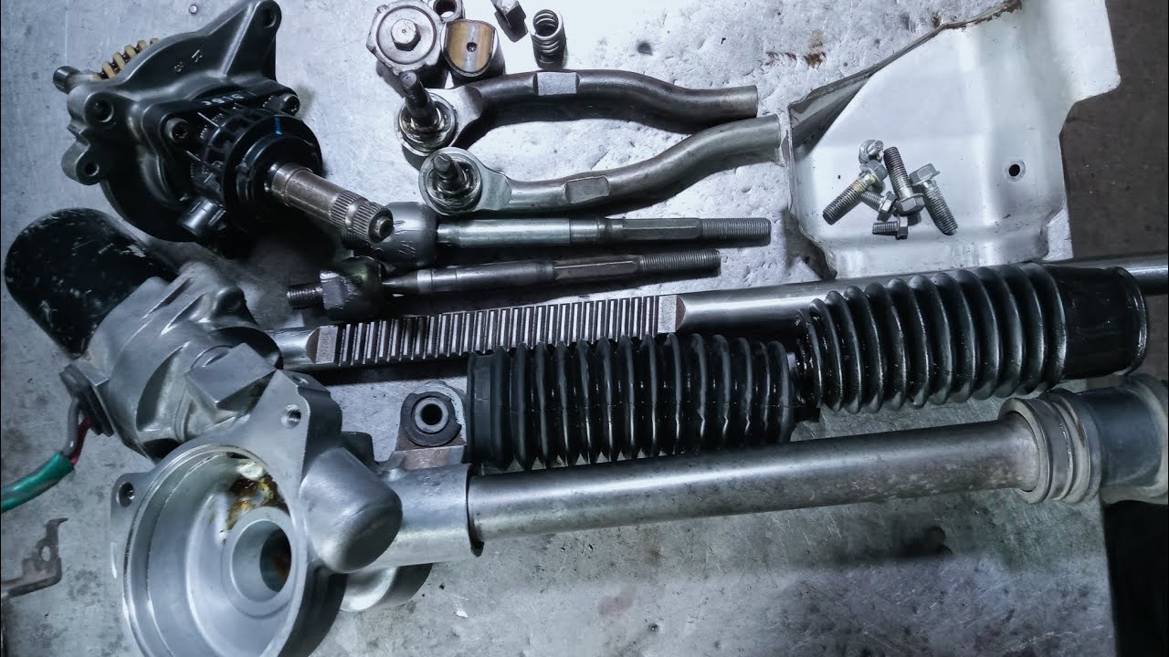 Honda City kanghi repair#steering rack repair#kar mechanic#viralvideo #diy #mechanic #brakep #autom