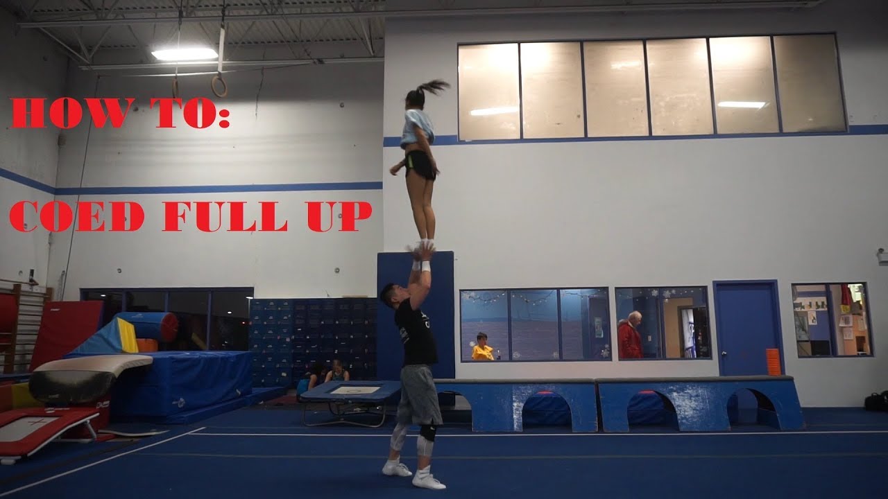 Partner Stunt Tutorial | How to Coed Full Up | BASE