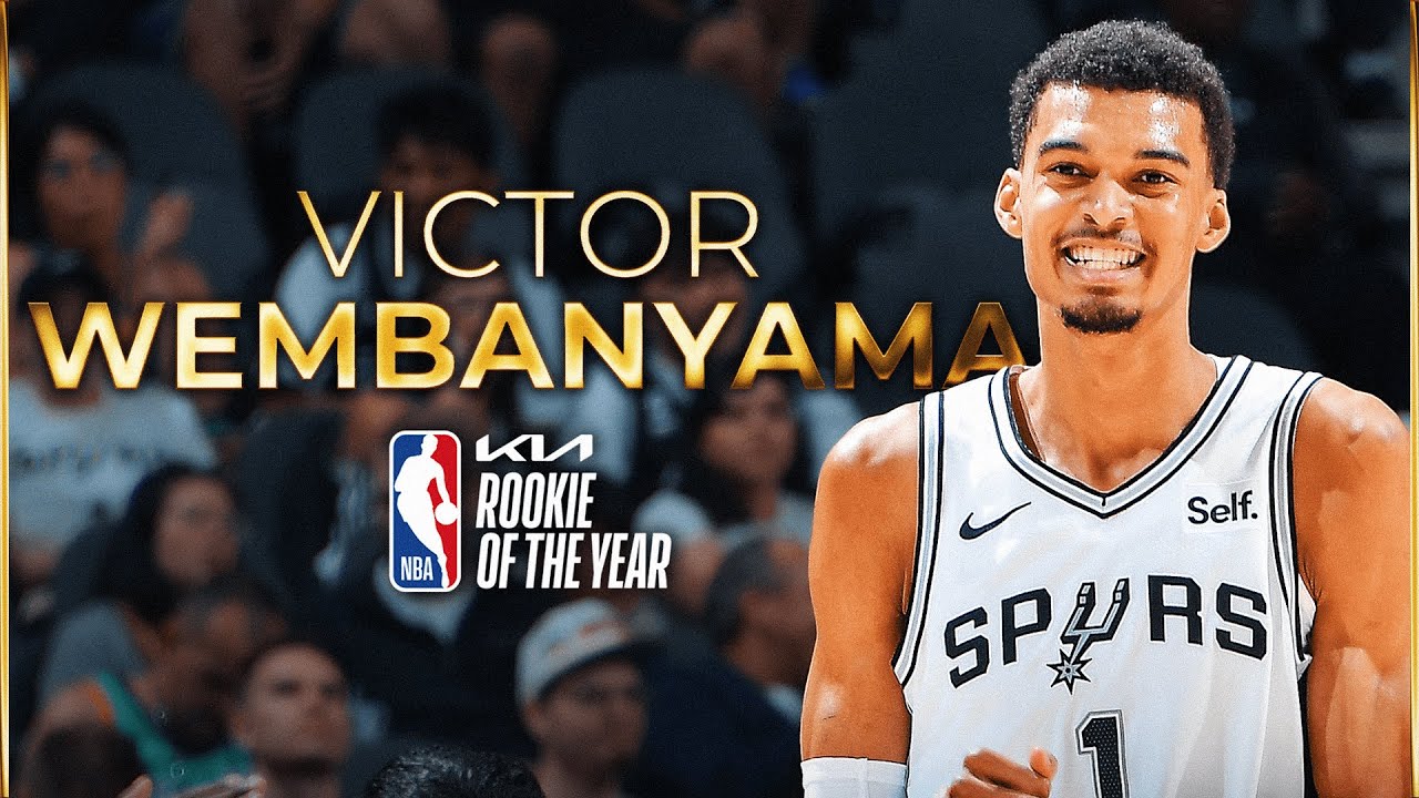 Новичок года по версии Kia в НБА 2023–24 — это... Виктор Вембаньяма! #NBAAwards | #KiaROY