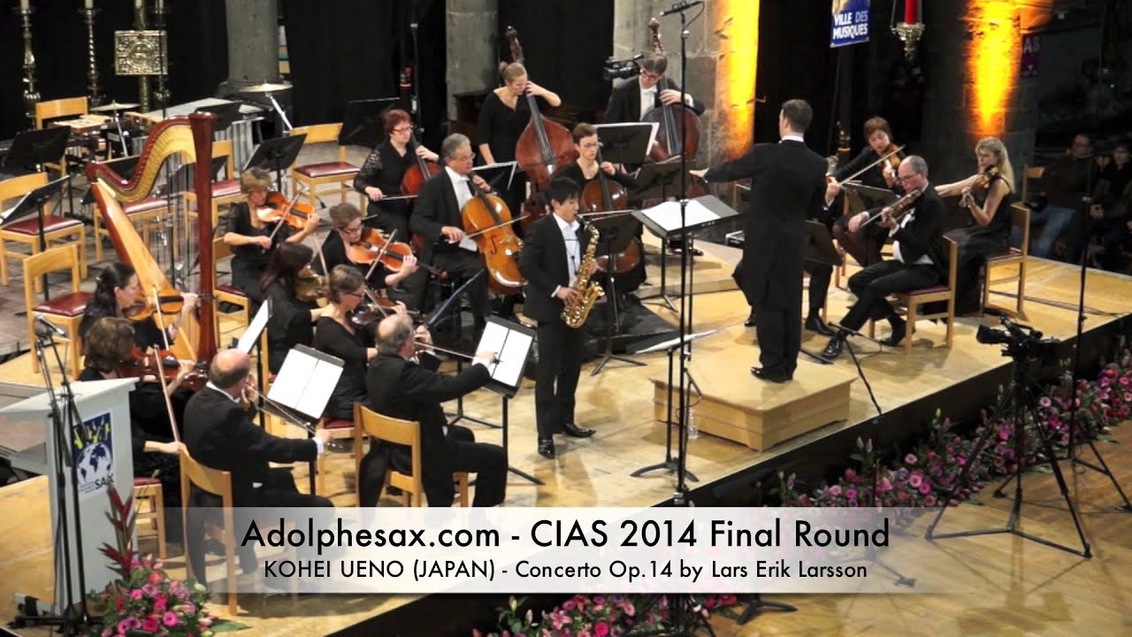 KOHEI UENO JAPAN   Concerto Op 14 by Lars Erik Larsson