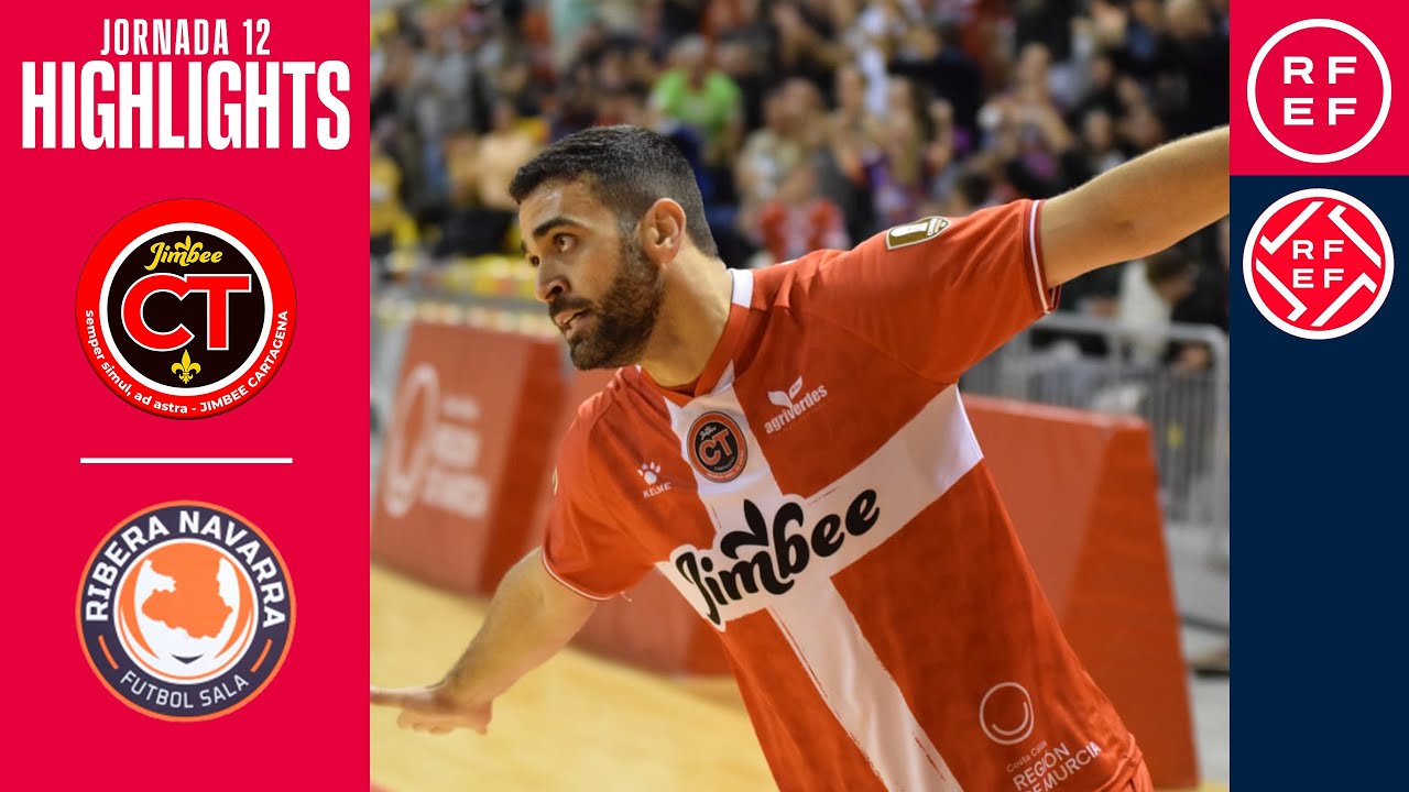 Resumen#PrimeraDivisiónFS|Jimbee Cartagena Costa Cálida 5-4 ATP Ilum. Tud. Ribera Navarra|Jornada 12
