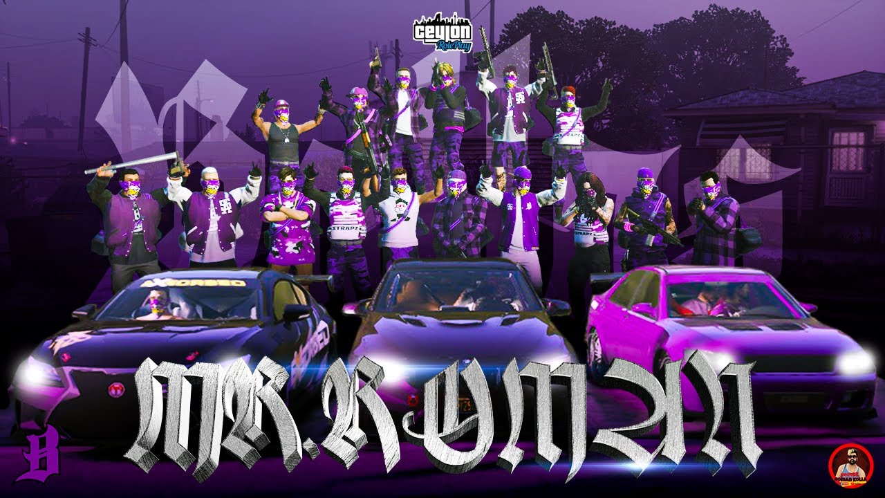CeylonRp Ballas Gang | Mr Roman ගැම්මක් අල්ලමු කොම්ලෝ