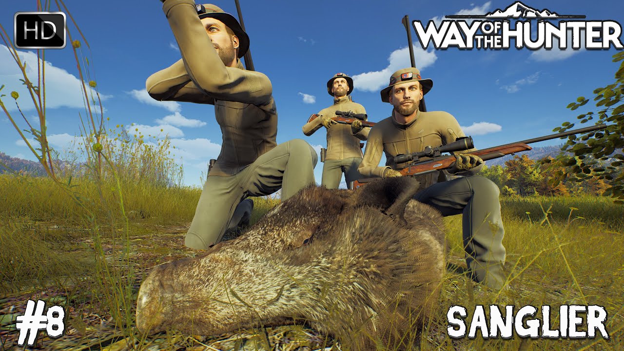 WAY OF THE HUNTER GAMEPLAY FR #8 UNE CHASSE AUX SANGLIERS SUR LA MAP TRANSYLVANIE 2022