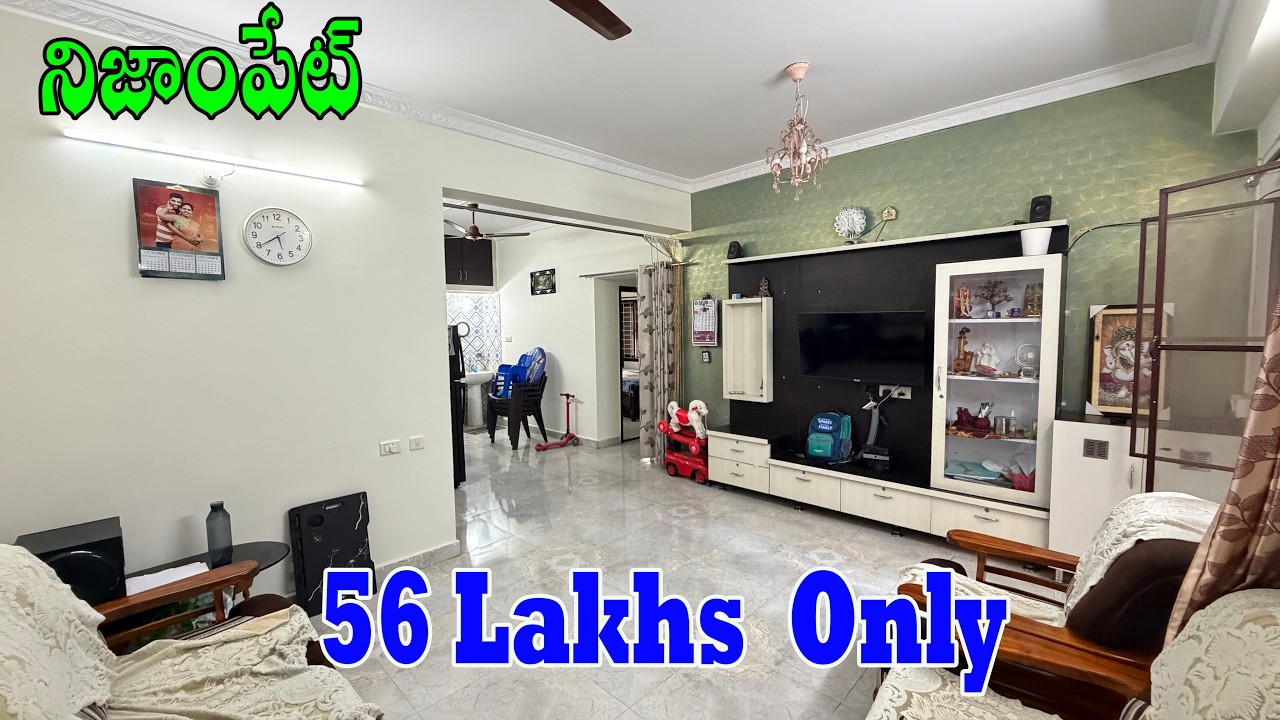 2BHK flat for sale in Nizampet (p1099 ) ||East facing||Number..6281118626 ||#nizampet 