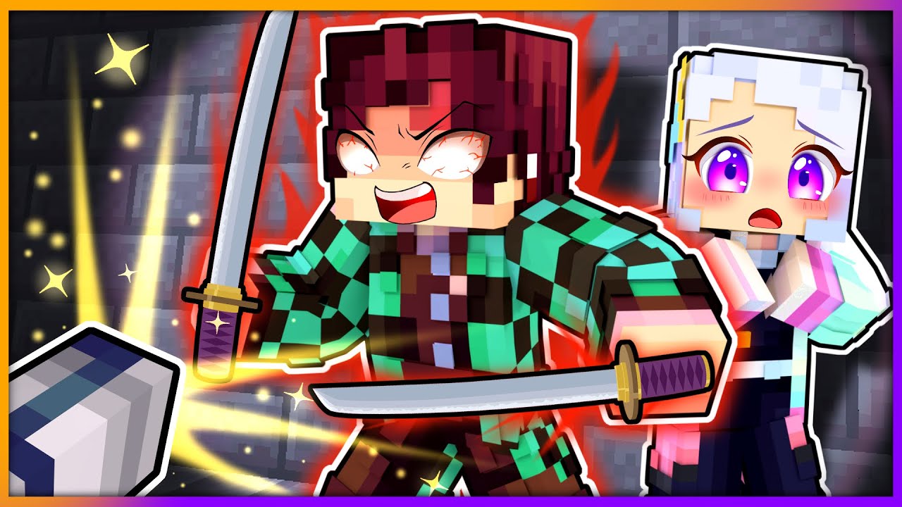 鬼滅の刃のパワーで大事なトモダチと町を守れ！【 マイクラ / まいくら / Minecraft 】