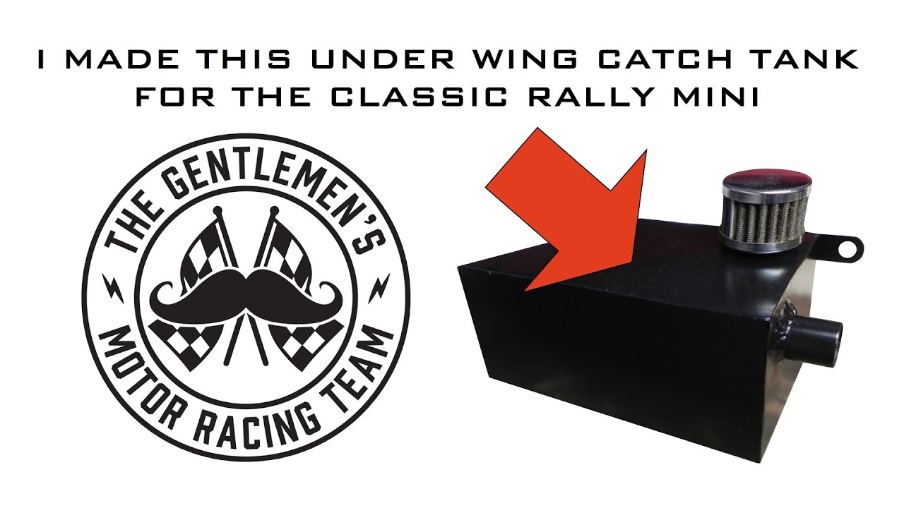 Building a Classic Rally mini Part 28 - DIY under wing oil catch can / tank