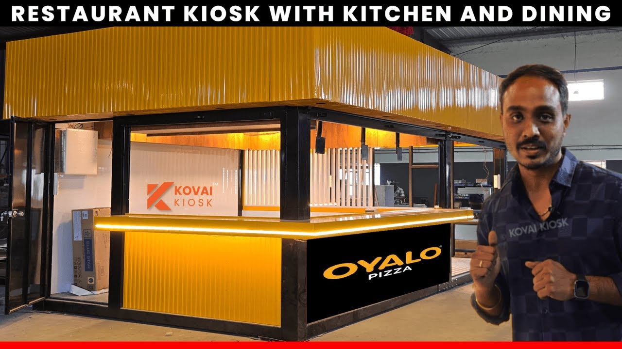 The Ultimate Kiosk Experience | KOVAI KIOSK | Oyalo Pizza | #cafe #kiosk #kovaikiosk #oyalopizza