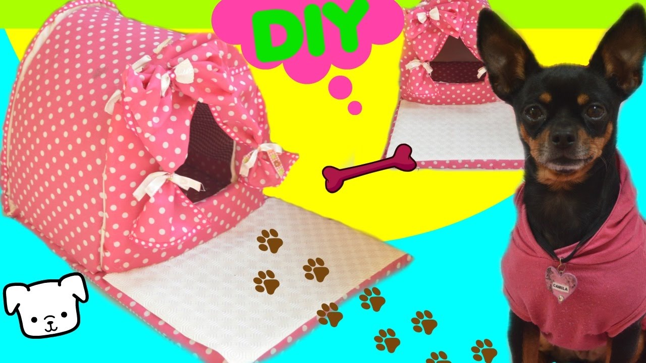 CAMA PARA PERRO SIN COSTURAS/CAMA PARA PERROS CASERA/CURIOSIDADES DE GINA