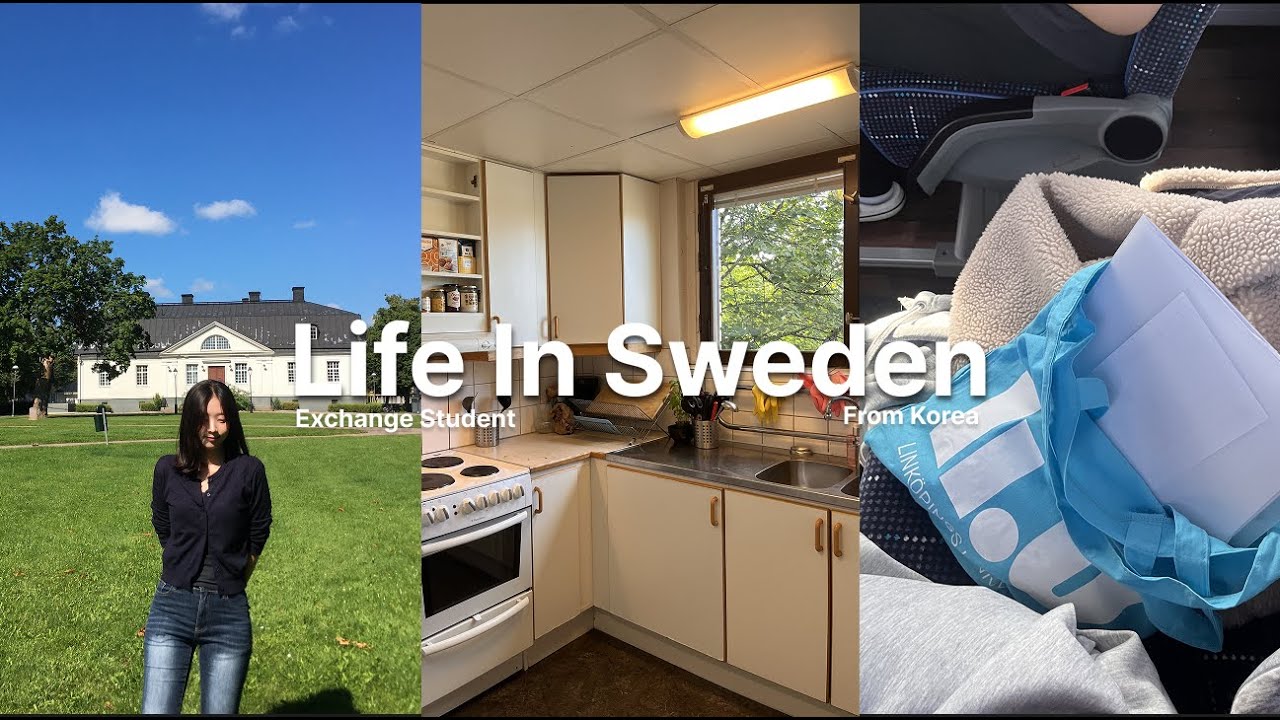🇸🇪스웨덴 교환학생 vlog  l uni vlog in Sweden l Departure, Helsinki Transit, Dorm Life,Orientation Week