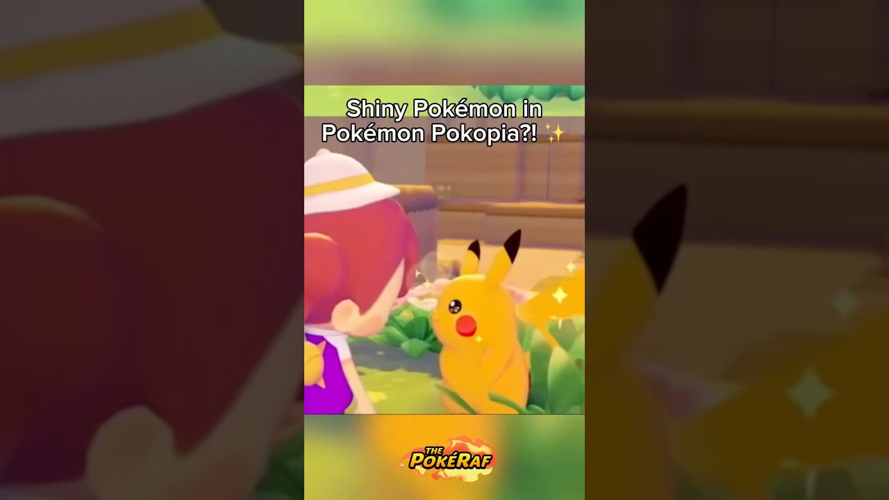Shiny Pok&eacute;mon REVEALED in Pok&eacute;mon Pokopia? ✨#pokemon #pokemonpokopia #shinypokemon
