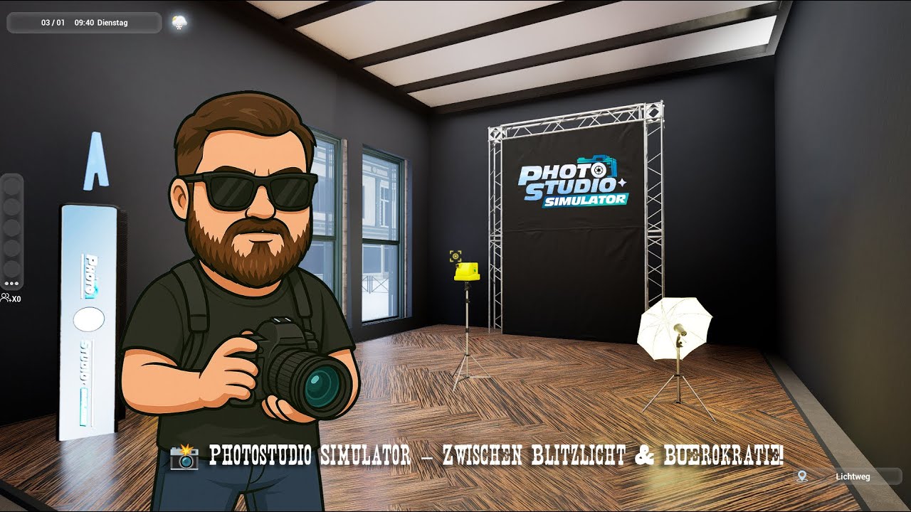 📸 Photostudio Simulator – Zwischen Blitzlicht & Bürokratie!