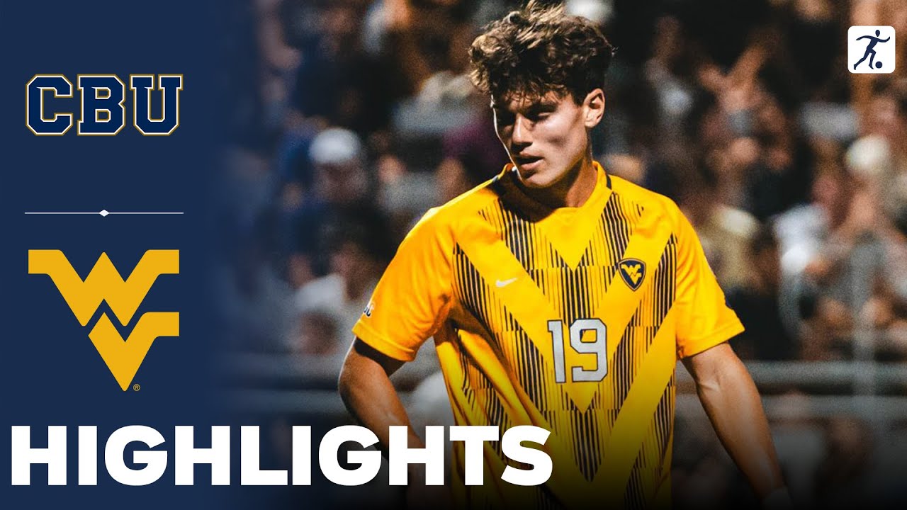 California Baptist vs West Virginia | NCAA College Soccer | Highlights - September 06, 2024