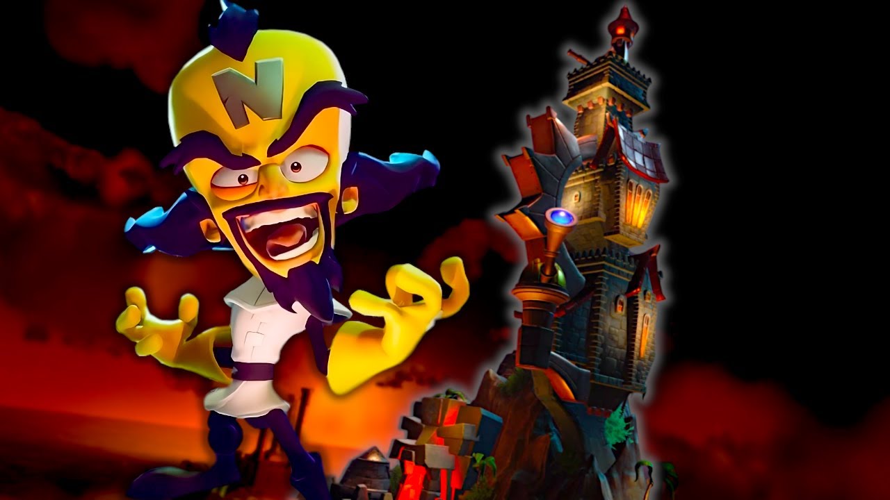 Crash Bandicoot 1's Hellish Final Island