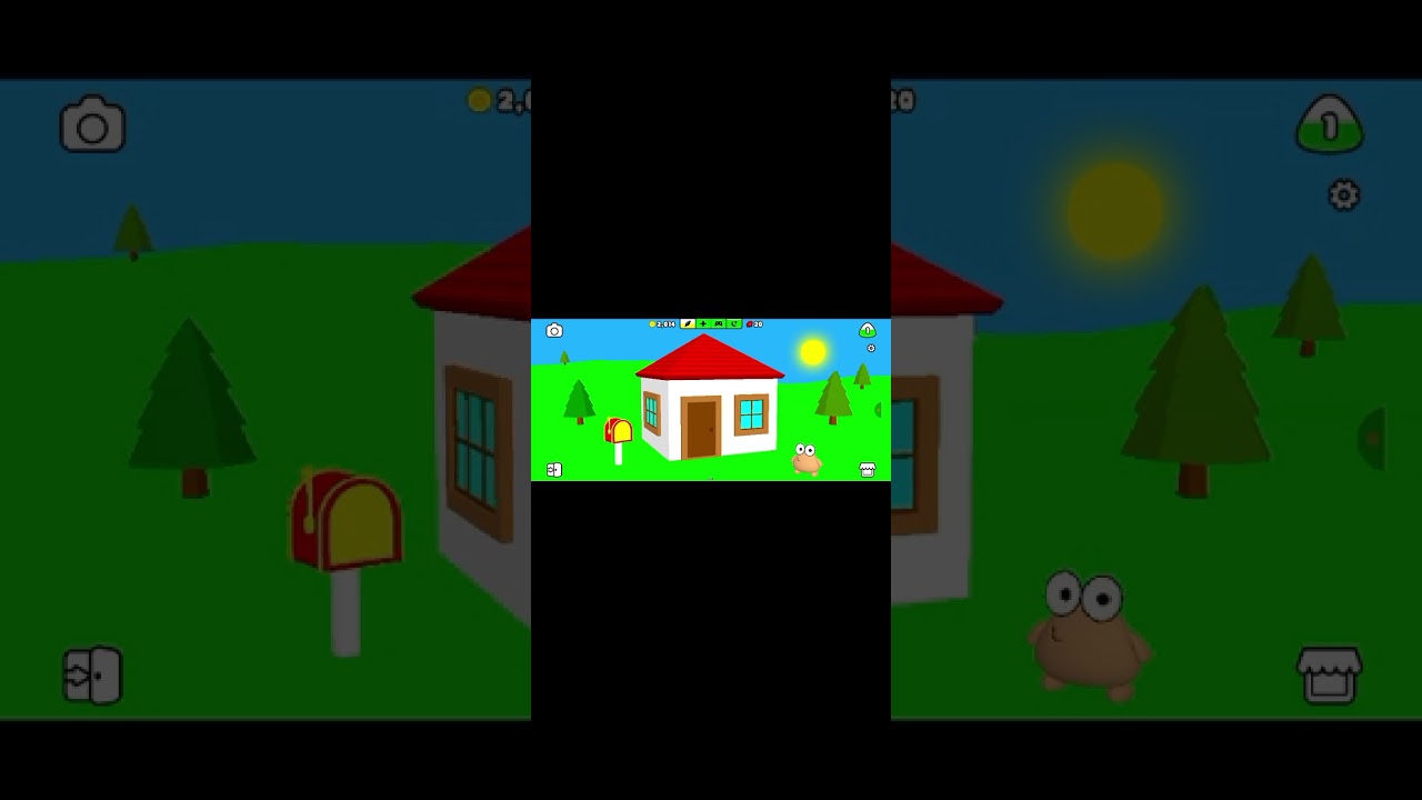 Jogando Pou 3D