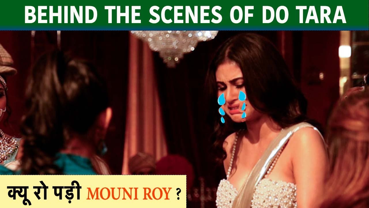Mouni Roy Crying On Set of Dotara Music Video  #shorts #short​#bts #behindthescenes  #mouniroy