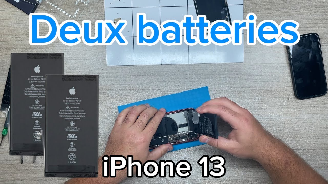 Elles ont pris rendez-vous pour la même réparation 🧑‍🔧 - deux iPhone 13 pour  changement de batterie
